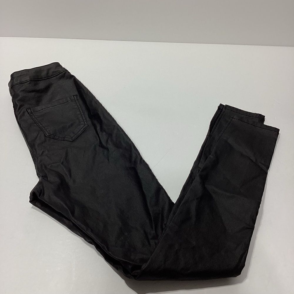 Misguided Vice Brand High Waist Tube Faux Leather Skinny Pants 8R